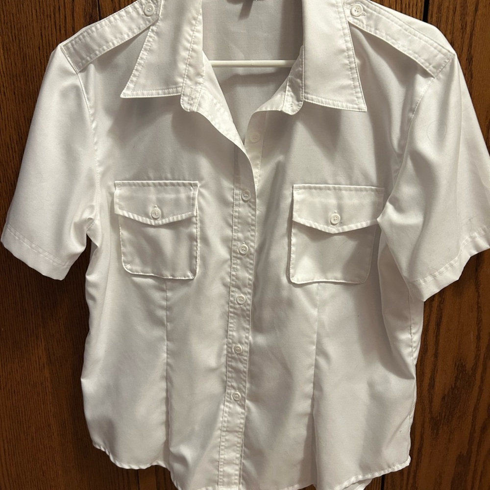Tilley White Short Sleeve Shirt